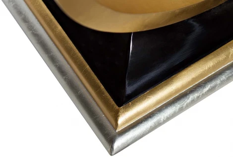 Консоль "Circus" со стеклом 157*46*82см Garda Decor арт.ART-4472-D