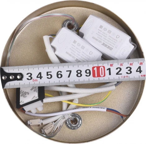 Подвесной светодиодный светильник Natali Kovaltseva Triangle LED LAMPS 81117/2C 14W, золотой, LED (220V, на проводе)