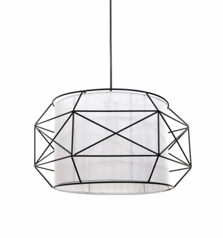 Подвесной светильник Lumina Deco Berti LDP 8001 BK+WT