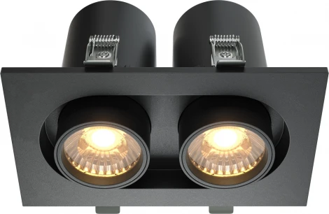 Встраиваемый светильник Hidden 3000K 2x10W 36° LED Maytoni Technical DL045-02-10W3K-B (220V)