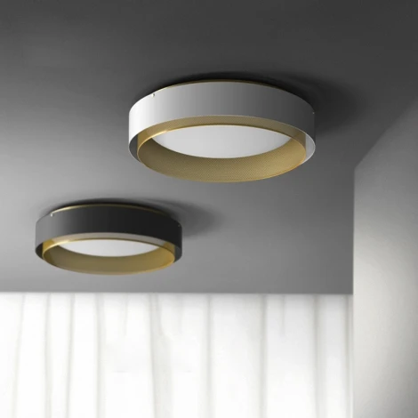 Потолочный светильник круглый Casing C 62 белый ImperiumLoft Casing-C01 (189557-26) (LED, 220V, круглые)