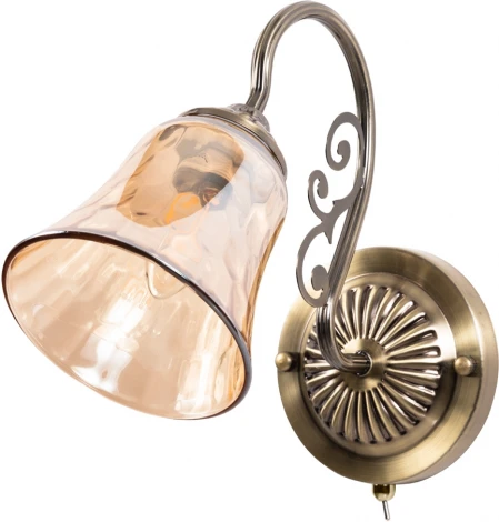 Бра Arte Lamp Nicole A2702AP-1AB (220V, выключатель)