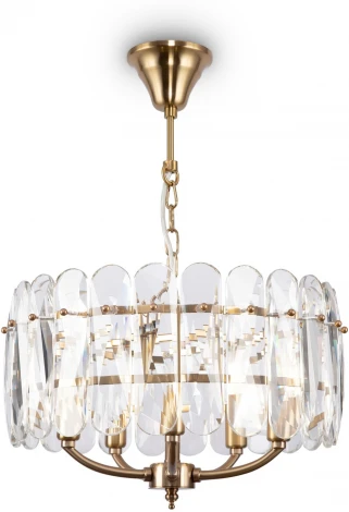 Подвесная люстра Maytoni Suite MOD122PL-05BS (220V, на цепи, круглые)