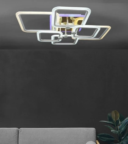 Потолочная люстра Wedo Light Adzhira WD7500/6C-WT-FGD-RGB