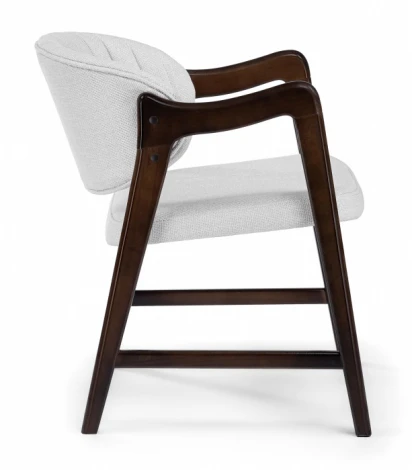 Обеденный стул Woodville Никсон Максимал (Дерево, Ткань) арт.619255