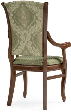 Кресло Woodville Линет soprano nefrit / ромб / миланский орех 543603