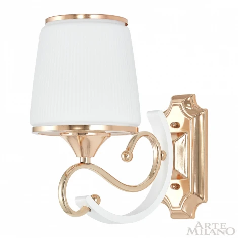 Бра Arte Milano Florentia-3857 303857/1W Wh/Gd (220V)
