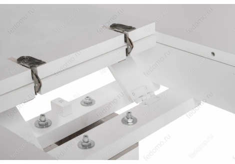 Деревянный стол Woodville Павия белый 406088