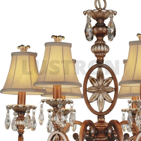 Подвесная люстра N-Light 707 707-06-52 antique silver + dark brown