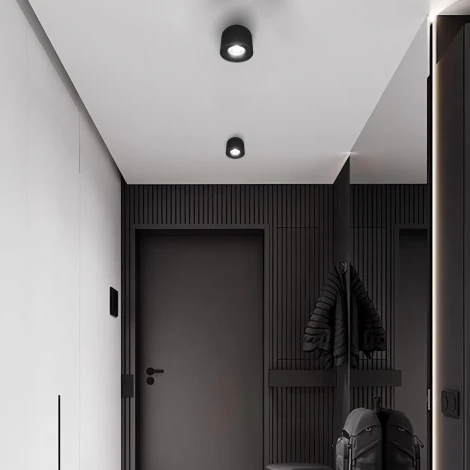 Накладной светильник Loft It Tictac 10219 Black 4000K (LED, 220V, круглые)