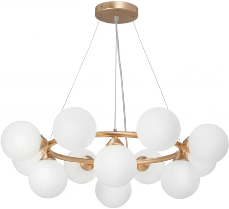 Подвесной светильник V48410-8/12S Vitaluce (220V, на тросе, шарики, молекулы)