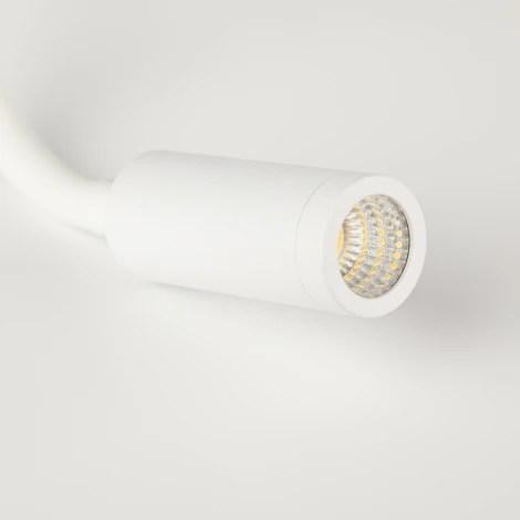 Настенный светильник светодиодный для чтения с выключателем ЭРА WL 33 WH (220V)