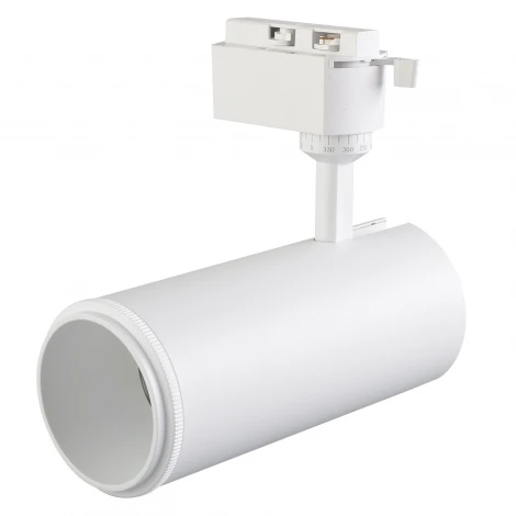 Трековый светильник однофазный светодиодный 30W 220V Crystal Lux CLT 0.31 021 WH 3CCT ZOOM