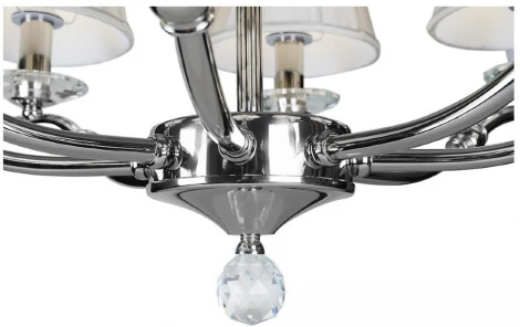 Подвесная люстра iLamp Vivaldi 85125/8 CR (220V, на цепи)