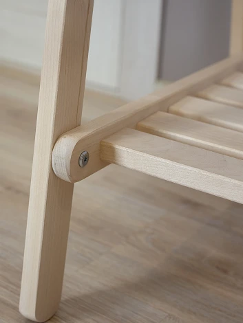 Стойка для одежды высокая без покрытия Mebelik 009560