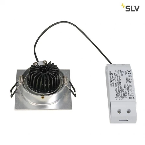 Встраиваемый точечный светильник Slv New Tria 113886
