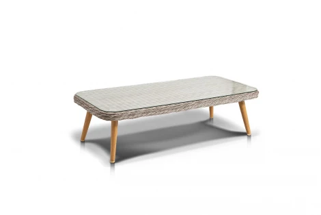 Столик журнальный из ротанга, цвет бежевый 4SIS Прованс YH-SYH272W-T beige