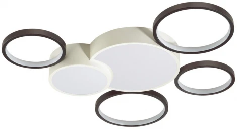 Потолочная люстра Lumion Norbert 5253/99CL (LED, 220V, пульт управления, кольцо)