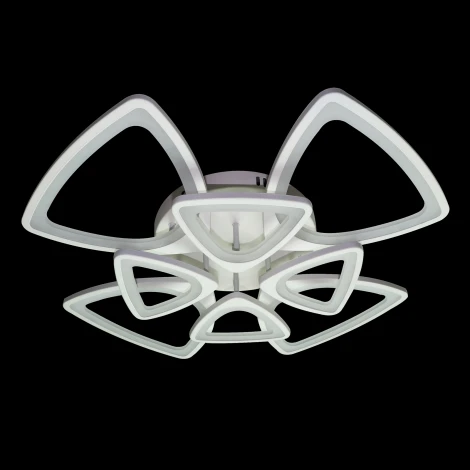 Потолочная люстра ярусная Natali Kovaltseva INNOVATION STYLE 83038 (регулировка яркости, LED, 220V, пульт управления, умный дом - LampSmart)