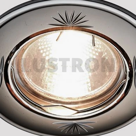 Встраиваемый точечный светильник Ambrella 104A CF GU/CH (220V)