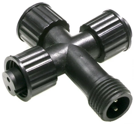 Разветвитель 3-х Лучевой для Belt-Lite и Unibelt, Провод Черный ПВХ, IP54