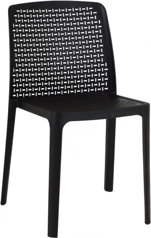 Стул уличный Bottega ОГОГО Обстановочка! (Пластик/Черный) арт.926936