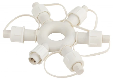 Разветвитель круговой для гирлянд 6 гнезд 24 В ЭРА ERAPS-OR2