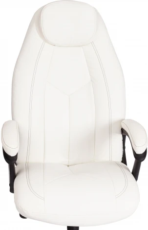 Компьютерное кресло игровое Tetchair BOSS Lux (Исскуственная кожа/Белый) 21152