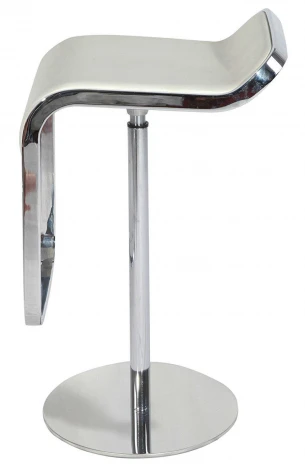 Барный стул LEM Style Piston Stool Белая кожа