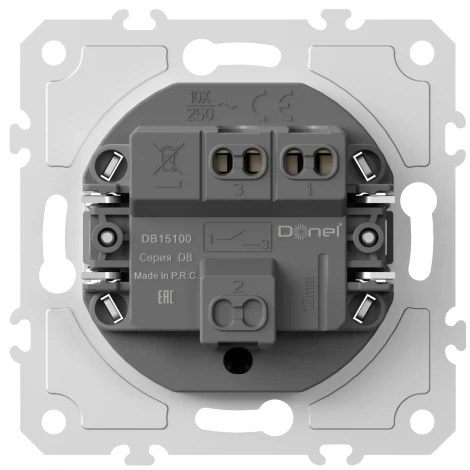 Механизм кнопки звонка одноклавишный Donel DB DB15100