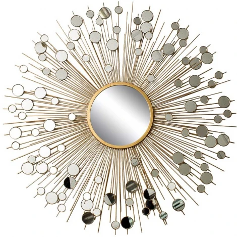 Настенное зеркало Garda Decor 19-OA-5702/1 (Золото)