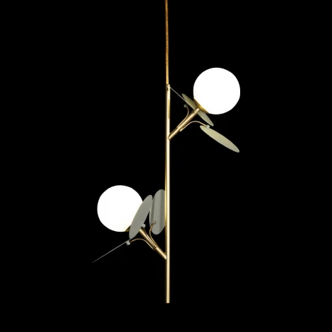 Подвесной светильник Loft It Matisse 10008/2P Grey (220V, на проводе, цветы, шарики)