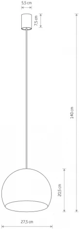 Подвесной светильник Nowodvorski Candy 10294 (220V, на проводе)