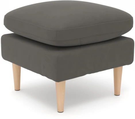 Пуф Arsko Корс каменный велюр