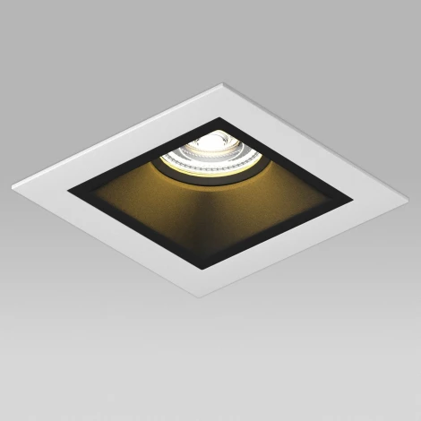 Встраиваемый светильник под LED модуль/ламп МR16 Lightstar Domino D51607BMOD (220V)