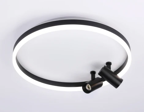 Потолочный светильник круглый светодиодный Ambrella Comfort FL5113 (регулировка яркости, 220V, пульт управления, круглые)