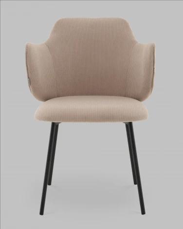 Стул Джиннет велюр бежевый Stool Group арт.УТ000041754