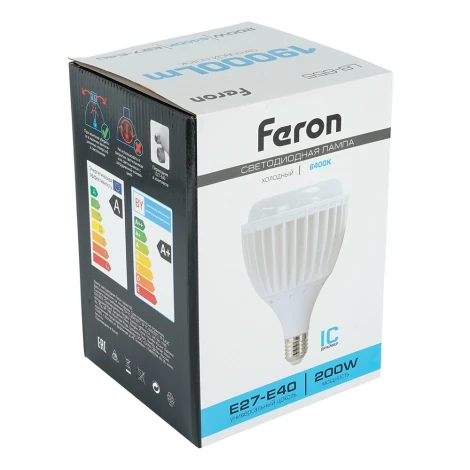 Лампа светодиодная 200W 175-265V E27-E40 6400К Feron LB-655 51949