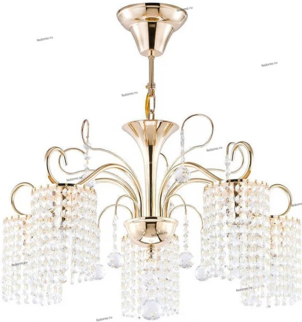 Подвесная люстра Freya Leona FR1127-PL-05-G