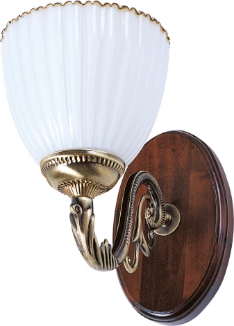Бра N-Light 853 853-01-01 красное дерево+бронза