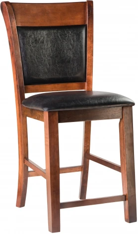 Стул полубарный ALAN COUNTER (эспрессо, чёрный)