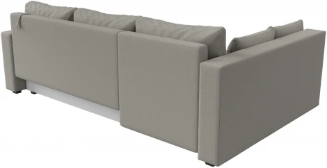 Диван угловой Мансберг левый угол (Бежевый/Рогожка) Лига Диванов арт.121536L