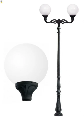 Наземный фонарь Fumagalli Globe 400 G40.205.M20.AYE27 (220V, шарики, IP65)