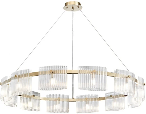 Подвесной светильник Newport 4530 4539+3/S gold