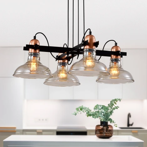 Подвесной светильник Rivoli Leila 4093-304 (220V, на проводе)