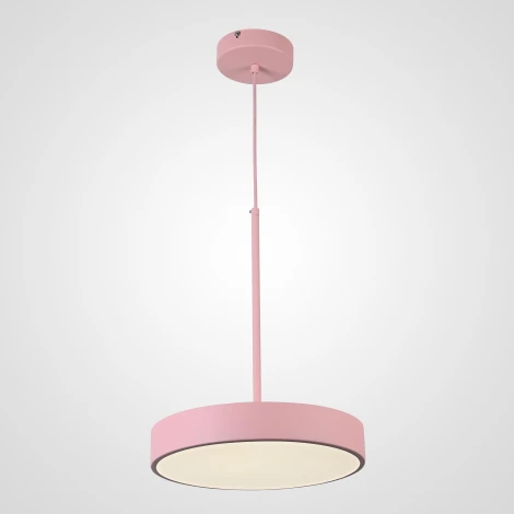 Подвесной светильник Wi-Fi Turna One D30 Pink By By ImperiumLoft Turna-One01 (LED, 220V, голосовое управление, умный дом - Алиса, на проводе, круглые)