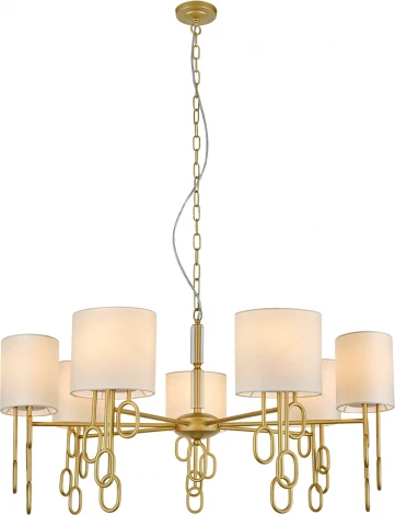 Подвесная люстра (13026/7P Gold) Indigo Amali V000480 (220V, на цепи)