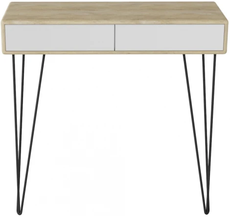 Стол-консоль Калифорния Телфорд дуб сонома/белый от фабрики Калифорния