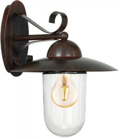 Настенный фонарь уличный Eglo Milton 83589