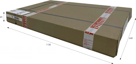 Стол журнальный BeautyStyle 26 графит темный U961/стекло черное от фабрики Mebelik